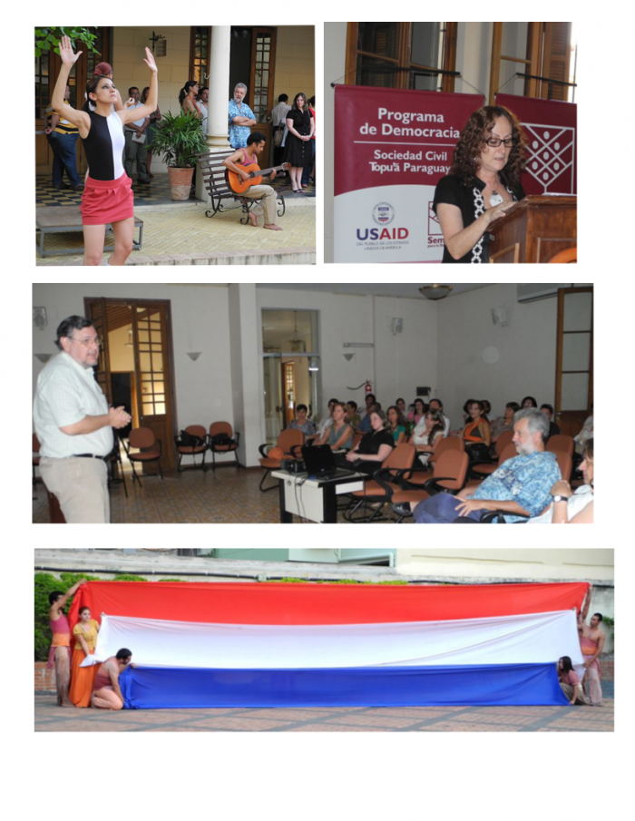 Festejo del primer año del Proyecto Sociedad Civil- Topu'a Paraguay