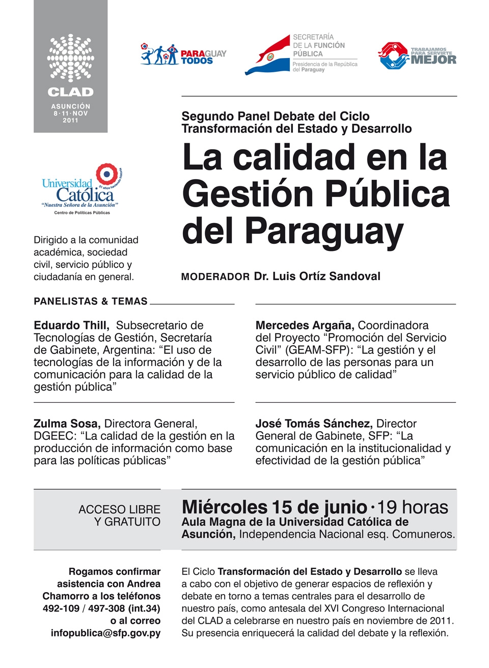 2do Panel Pre Clad 15 junio 2011