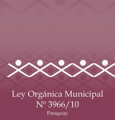 Ley orgánica Municipal Tapa